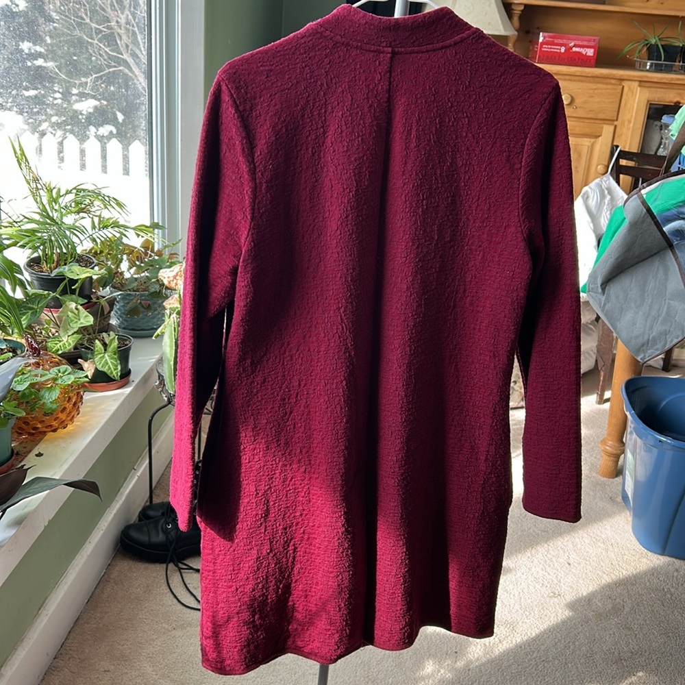 Medium Alfani Raspberry Long Jackey - Picture 2 of 3